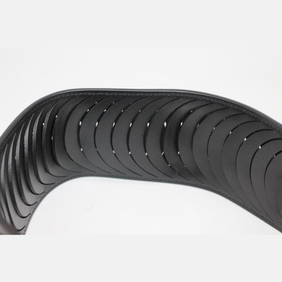 $595 Salvatore Ferragamo BLACK CALF Leather Belt Size 65,70,75,80,85 - Picture 11 of 11